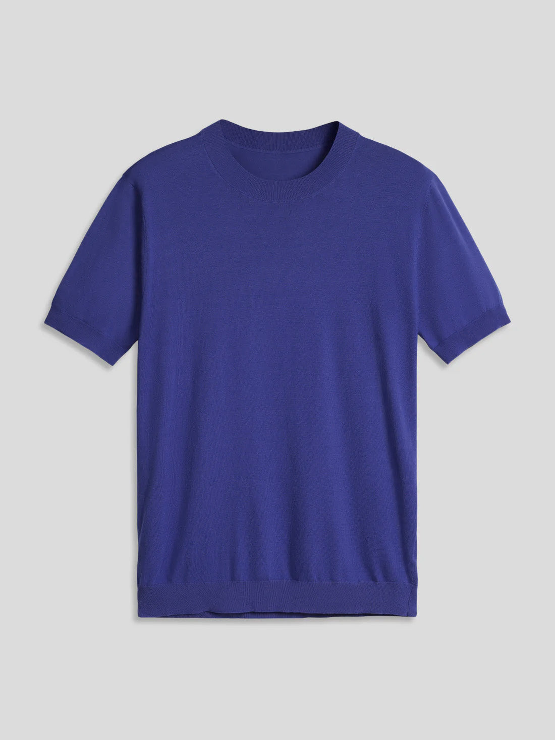 GentleKnit Short Sleeve Knitted T-Shirt