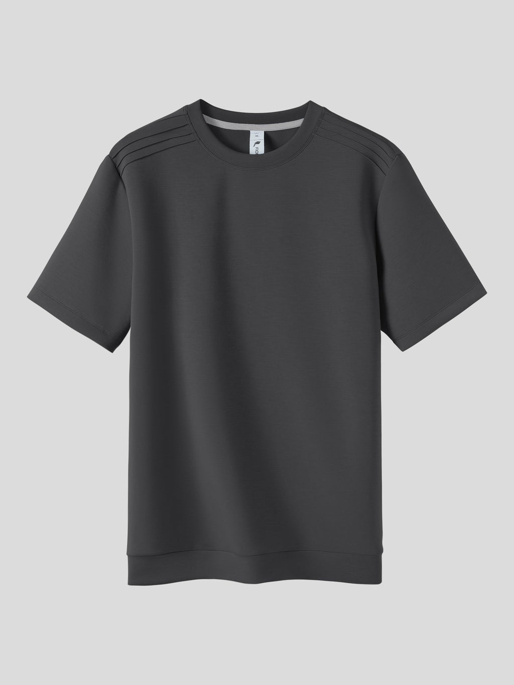 Modal Blend Short Sleeve Tee Shoulder Stitch