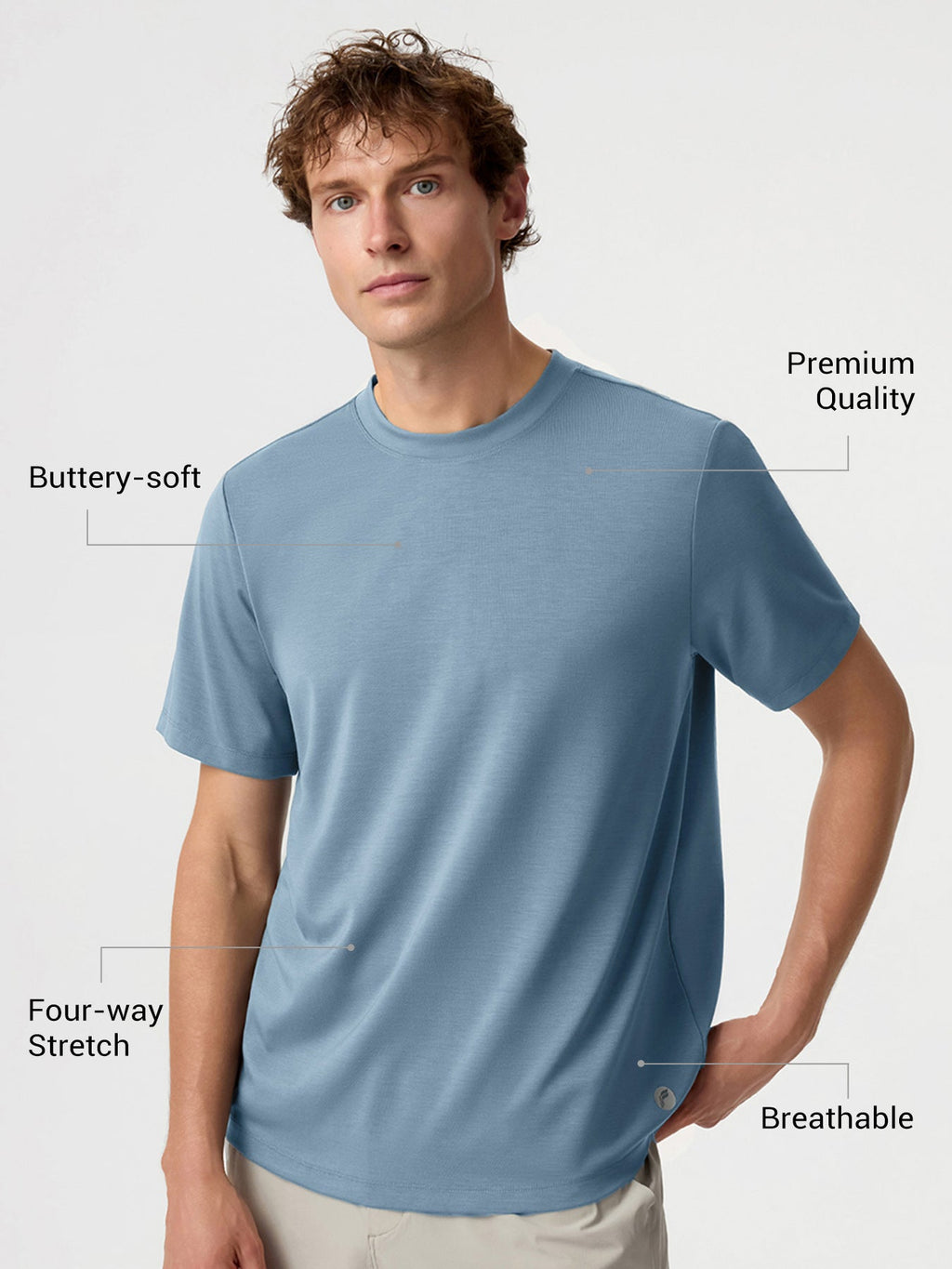 Modal Air Crew Neck Tee